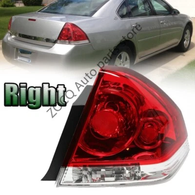 Right Rear Tail light Brake light Reversing Lamp For Chevrolet Impala 2006-2013 Foto 1 de 4