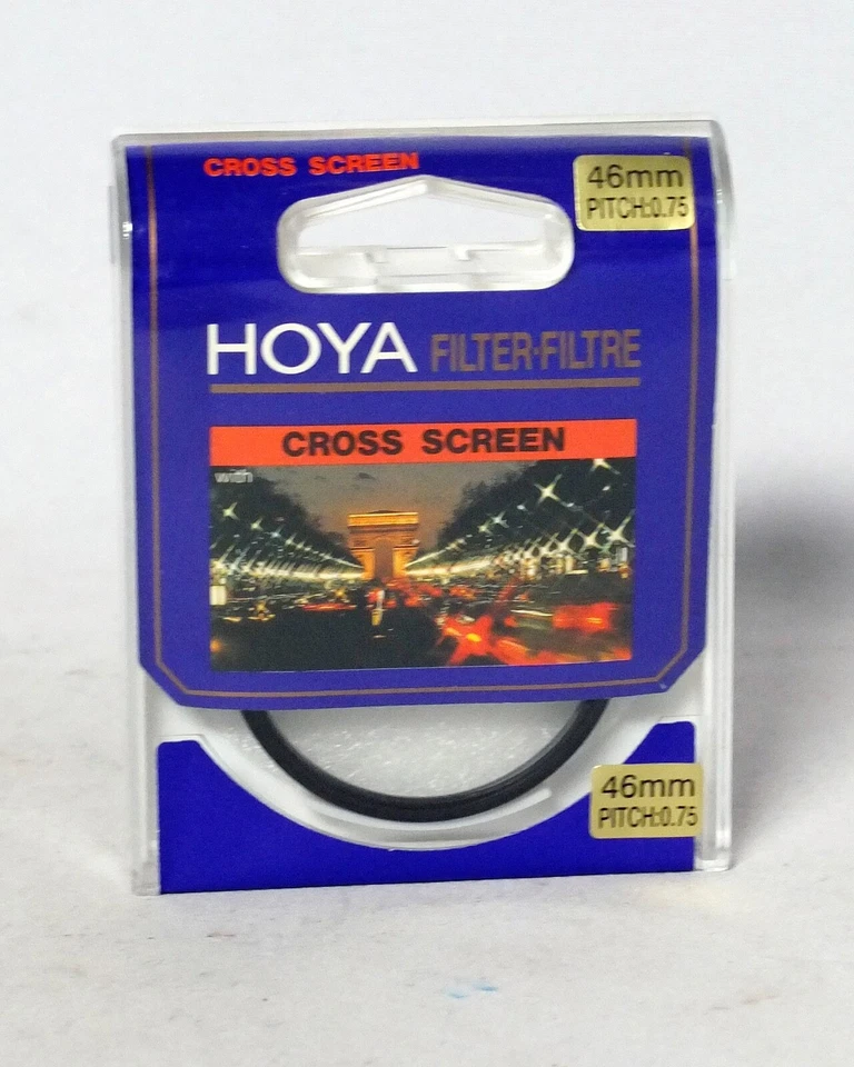 Hoya 46mm Cross Screen Filter NEW NOS 35mm SLR Film DSLR Digital - Image 1 of 1