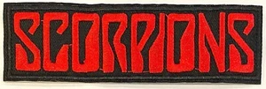 Scorpions Logo Aufbügeln/Nähen Aufnäher (Pa317) - Bild 1 von 2