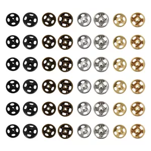 40 Pcs Snap Buttons for Sewing Mini Snaps Doll Miss Clothes Buckles - Picture 1 of 12