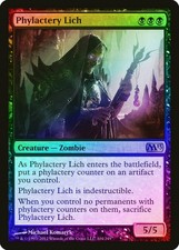 Phylactery Lich FOIL Magic 2013 / M13 PLD Black Rare MAGIC MTG CARD ABUGames