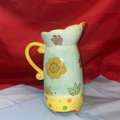 Home Essentials Colores Primavera Jarra Flores Elevadas 8 1/2" Colección Susan Foto 1 de 4