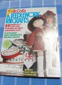 Vintage McCall's Needlework and Crafts - dicembre 1989 - Foto 1 di 1