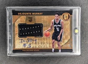 Dejounte Murray - Gold Standard - RPA - 2016/17 RC Rookie On Card Auto #/49 - Bild 1 von 2