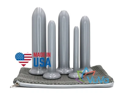Unisex Smooth Rectal Dilator Anal Set - Set of Five - BPA Free Made in America - Image 1 of 3