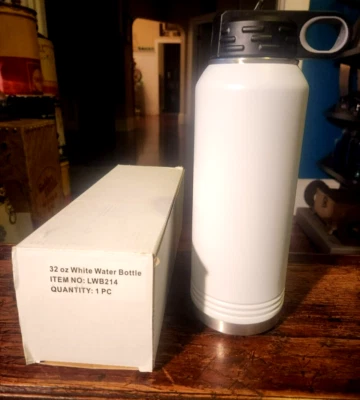 Botella de agua blanca Polar Camel 32 oz Hydro Frask nueva en caja + ¡Envío rápido! Foto 1 de 3