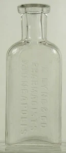 K LYNG & CO PHARMACISTS MINNEAPOLIS MINNESOTA DRUGGIST BOTTLE 1885-1889 - Picture 1 of 5