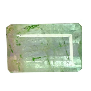 1.71Ct Octagan 9.1X5.7 MM Pink & Green Madagascar Natural Bi Col Tourmaline - Imagen 1 de 5