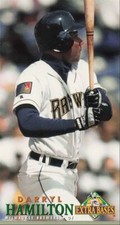 1994 Fleer Extra Bases Darryl Hamilton Milwaukee Brewers #102