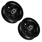 2 Flat Idler Pulley For Toro SS4260 MX4260 SW4200 42" Deck 132-9420 1329420