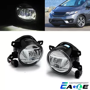 Fit 2015-2018 Jeep Renegade LED Fog Lights Front Bumper Driving Lamps Bulbs Pair - Foto 1 di 4