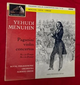 Yehudi Menuhin Violin Paganini concerto LP His Master's Voice EMI OASD 400 - Picture 1 of 5