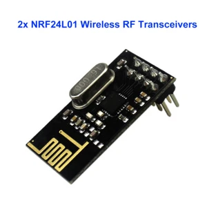 2x NRF24L01+ 2.4GHz Funkmodule RF Transceiver Module für Raspberry Pi Arduino - Bild 1 von 5