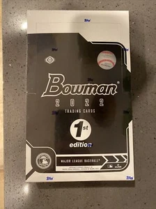 2022 Bowman Baseball 1st Edition Sealed Hobby Box! IN HAND And Ready To Ship - Picture 1 of 2