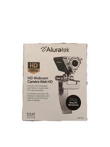 Aluratek HD 1080p 2.0Megapixels USB WebCam AWC01F  - Picture 1 of 5