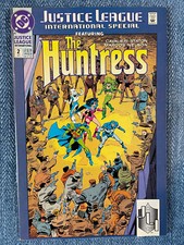 Justice League International Special #2 DC Comics 1991 VF/NM The Huntress