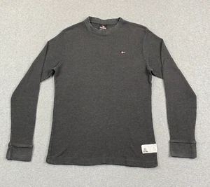Southpole Shirt Mens Medium Thermal Waffle Knit Base Layer Gray Casual Indoor - Picture 1 of 17