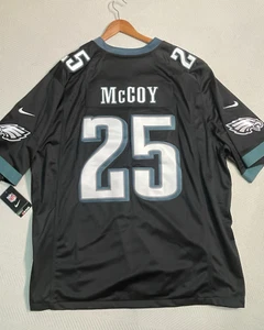 Camiseta LeSean McCoy #25 Philadelphia Eagles Cosida Negra Nike On Field 4XL NUEVA CON ETIQUETAS - Imagen 1 de 12