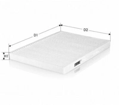 FILTRO ABITACOLO 500 PANDA YPSILON CK10025 TECNECO - Image 1 of 4