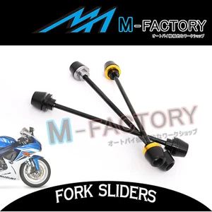 Billet Front Fork Sliders Crash Protector Fit Suzuki GSX-R 750 GSXR 750 16 2017 - Picture 1 of 7