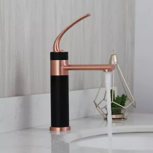 Bathroom Antique Copper Sink Basin Faucet Deck Mixer Tap Single Handle ToiletDec - Bild 1 von 8