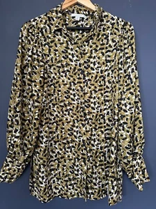 Gorgeous Topshop Blouse with Puff Sleeves, size 10, Excellent Condition - Picture 1 of 7
