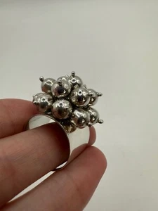 Beautiful Spheres Cluster Adjustable Ring - Picture 1 of 9