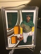 2021 Panini Immaculate Legends Dual Materials /49 Joe Morgan #LDM-JM HOF RIP