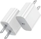 iPhone Fast Charger Block, 2Pack 20W USB C Wall Charger Plug and PD,Type-C Ap...