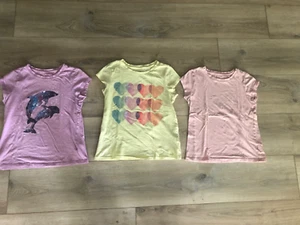 GAP KIDS Girls lot 3 short-sleeve graphic t-shirts size M(8) - Picture 1 of 5