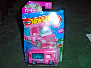 Barbie Dream Camper Hot Wheels 2021 New Models * Pink * NIP 1:64 Scale - Picture 1 of 2
