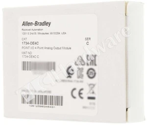 Surplus Open Allen Bradley 1734-OE4C /C POINT I/O 4-Channel Analog Output Module - Picture 1 of 4