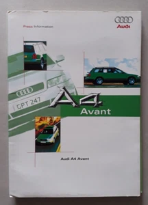 Audi A4 Avant Press Release Pack Kit Brochure 1996 - Picture 1 of 10