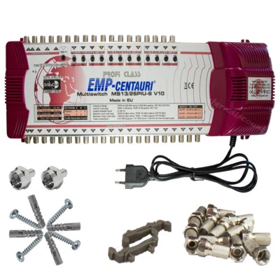 EMP PROFI LINE 13/26 PIU-6 Multischalter 3 Satelliten für 26 Teilnehmer Centauri - Bild 1 von 3