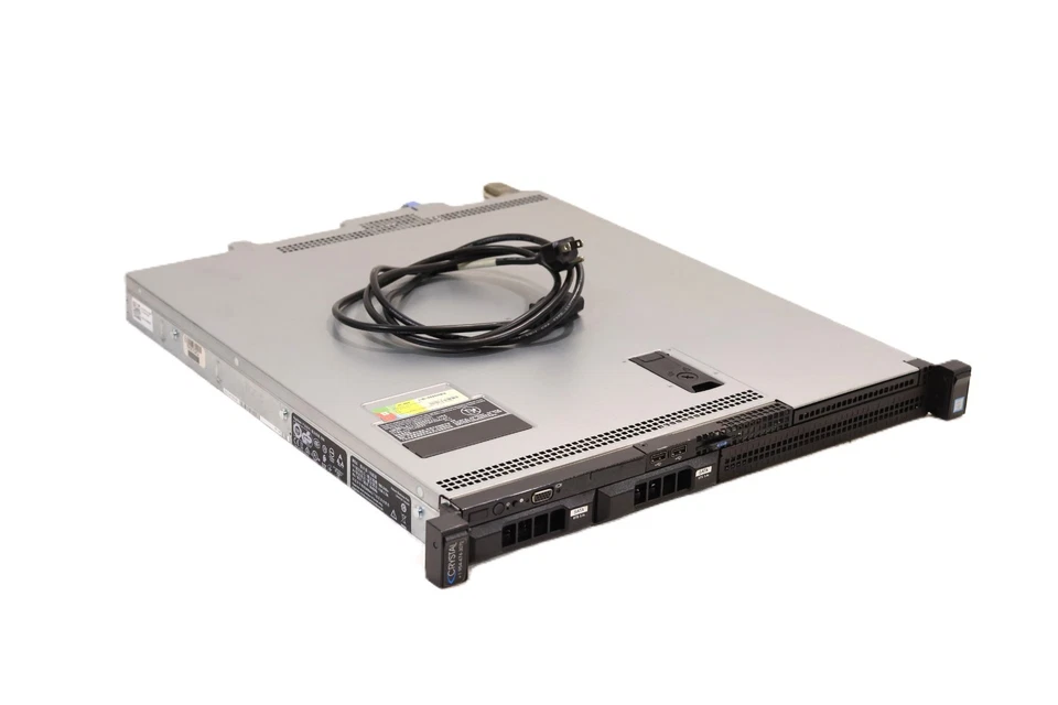 Dell PowerEdge R230 Intel i3-6100 3.70GHz 4GB RAM 12TB HDD 250W PSU DP/N: 04XH55 - Image 1 of 4