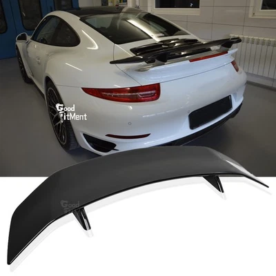For Porsche 911 Carrera S Glossy Black Rear Trunk Spoiler Wing 46" ABS Rear Lip - Imagem 1 de 4