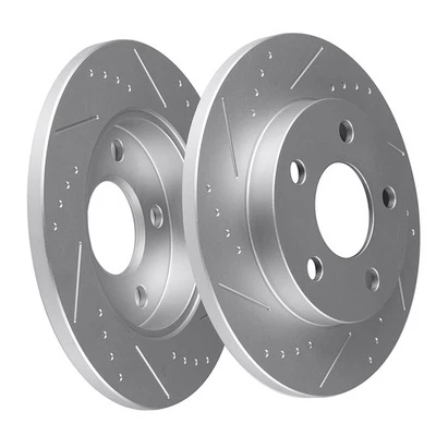 Rear Brake Disc Rotors For 2005-2009 Buick Allure & 2011-2013 Chevrolet Impala - Image 1 of 4