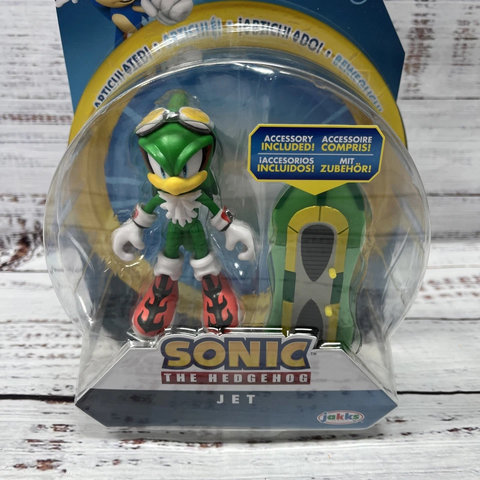 Jakks pacific Sonic the Hedgehog Jet The Hawk 4 in Action Figure - 41684