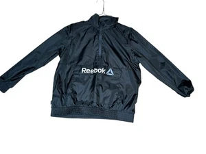 Reebok Black Convertible Track Jacket/Vest Kids MEDIUM (8) Removable Arms - Picture 1 of 8