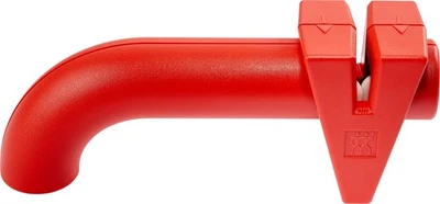 ZWILLING TWINSHARP Messerschärfer rot Grob/Fein 17x6,5x4cm 93g OVP NEU - Bild 1 von 4