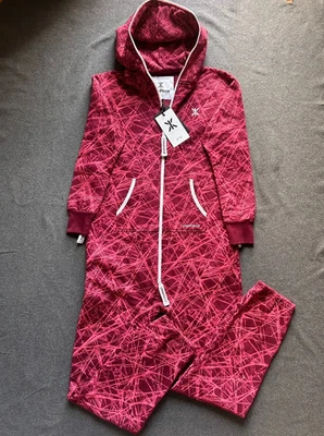 Onepiece Norway Men’s M Unisex Hooded Jumpsuit Bodysuit Zip Soft Warm Lining - Image 1 of 4