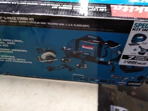 Makita XT510SM-R 18V LXT Cordless 5-Tool Combo Kit (4 Ah) - Picture 1 of 9