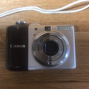 Canon Powershot A1000IS 10 MP 4x Zoom Digital Camera Fully Working - Picture 1 of 11