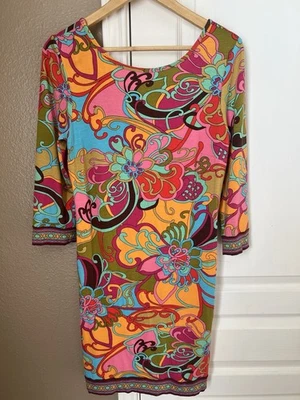 Trina Turk Mini Dress Womens Size 10 Multicolor - Image 1 of 4