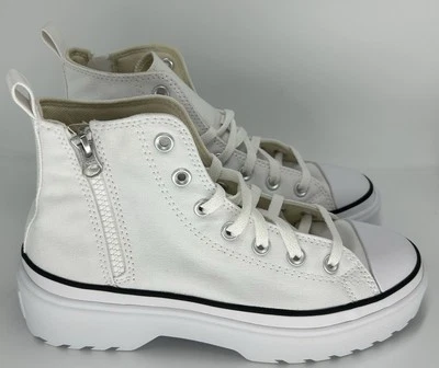 Новый Converse Chuck Taylor все звезды Lugged подъем Hi размер 6 Kids обувь стиль A03012C - Изображение 1 из 4