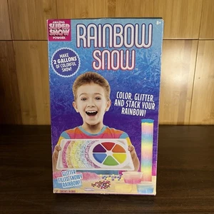 Incredibile Arcobaleno Super Neve Polvere Neve Finta. Fai 2 galloni di neve colorata. - Foto 1 di 6