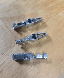 AMP TYPE XII CONTACTS  (3PCS)  2-66740-1 16 ST  12-16 AWG 1-66740-9 Free  Ship - Picture 1 of 3