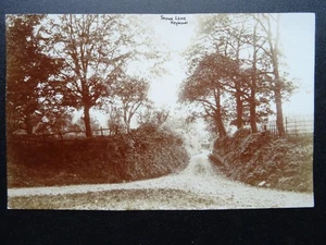 Leicestershire Harborough KEYHAM Snows Lane c1905 RP Postcard - Picture 1 of 3