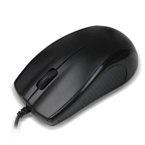 PS2s USB Two Interfaces Opticals Mouse 800DPI 3D Wheel Ergonomic Design For PC - Picture 1 of 10