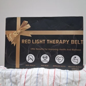 Remote Red Light Therapy Vibration Massage Belt - Picture 1 of 5
